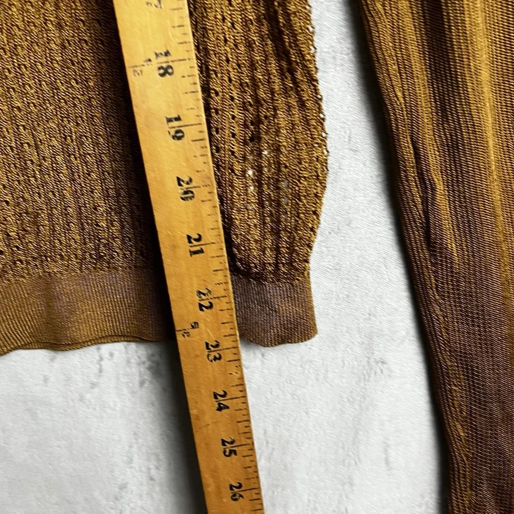 Free People Sweater‎ Women Tiger Eye H20 Crew Pullover Top  Large